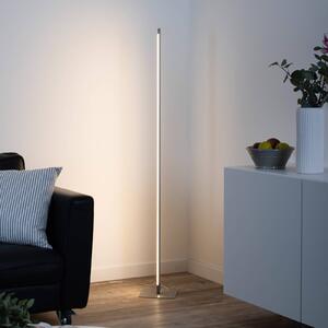 JUST LIGHT. GmbH Lampa stojąca LED Bella, możliwość ściemniania, aluminiowy / szary / cynkowy, salon / jadalnia, aluminium, nowoczesny