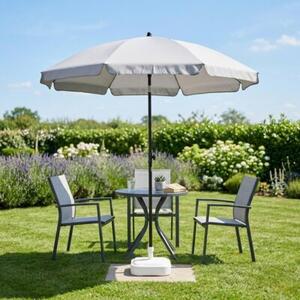 Parasol ogrodowy PROGARDEN 837149 185 cm Szary