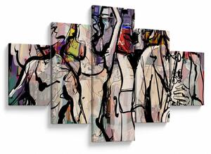 Obraz - Jazzowa noc (125x70 cm)