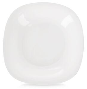 Talerz obiadowy głęboki szklany LUNA 21 cm, 500 ml