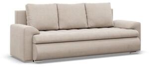 Kanapa rozkÅadana, Bosco, velvet, 222x96x92 cm, beÅ¼owy | TYLETEGOTU