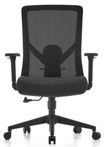 Fotel COBRA Office Plus HF502BK Czarny