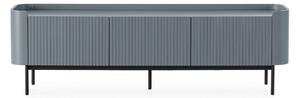 Szaroniebieska szafka pod TV 180x55x40 cm Willa – MOME