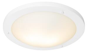 Zewnetrzna Nowoczesna lampa sufitowa biała 41 cm IP44 - Yuma Oswietlenie zewnetrzne