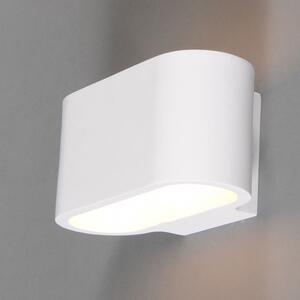 Nowoczesna lampa ścienna biała płaska - Gipsy Arles Oswietlenie wewnetrzne