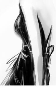 Obraz - Ilustracja mody (170x50 cm)