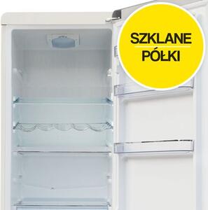 Lodówka RAVANSON LKK-250RC Retro 184.3cm Kremowa