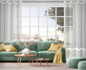 Firana gotowa EUROFIRANY Megan 140 x 250 cm BiaÅy