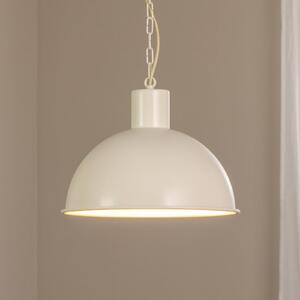 Lampa wisząca Emoti Argon, możliwość ściemniania, kremowy / amber, salon / jadalnia, metal, industrialny