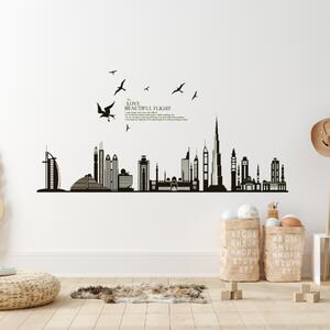 PIPPER | Samolepka na stenu "Dubaj" 170x85 cm