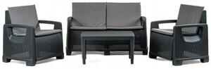 Zestaw Ogrodowy Paradiso Corciano Sofa Stolik Kawowy + 2 Fotele Corciano