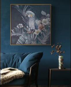 Obraz EUROFIRANY 440414 62 x 62 cm Granatowy