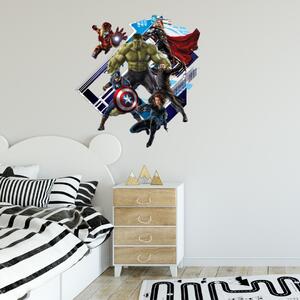 PIPPER | Naklejka na ścianę "Avengers 2" 60x60 cm