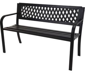 Ławka ogrodowa PROGARDEN 960150 Czarny
