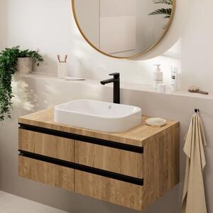 Bateria umywalkowa HANSGROHE Vernis Blend 190 71582670 Czarny mat