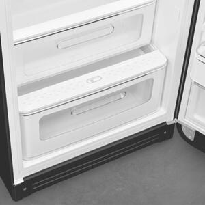 Lodówka SMEG 50's Style FAB28RDBLM6 Retro 153cm Czarny mat