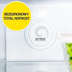 Lodówka MPM 387-CJF-22 No frost 185cm Srebrna