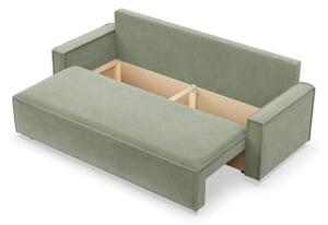 Kanapa rozkÅadana, sztruks, Union, 220x95x92 cm, oliwkowy | TYLETEGOTU