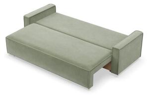 Kanapa rozkÅadana, sztruks, Union, 220x95x92 cm, oliwkowy | TYLETEGOTU