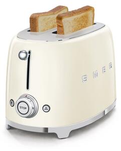 Toster SMEG TSF01CREU Kremowy