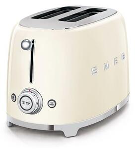 Toster SMEG TSF01CREU Kremowy