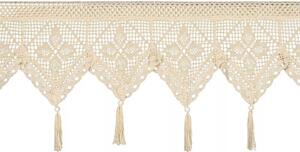 Firana gotowa EUROFIRANY Martha 150 x 30 cm JasnobeÅ¼owy