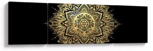 Obraz - Mandala bogactwa (170x50 cm)