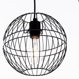 Moderne hanglamp zwart 3-lichts - Sphaera Oswietlenie wewnetrzne