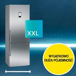 Lodówka SIEMENS KG49NXXEA No frost 203cm Grafitowa