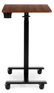 Mobilne biurko regulowane 70x48 cm stolik pod laptopa regulacja wysokoÅci 71,5-112 cm ModernHome