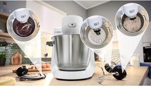 Robot kuchenny planetarny BOSCH MUMS6EW22 z blenderem kielichowym i rozdrabniaczem