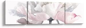 Obraz - Kwiat róży (170x50 cm)