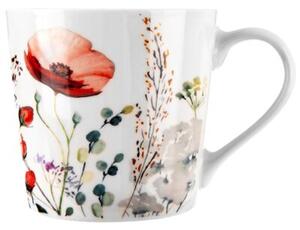Kubek porcelanowy kwiaty MAKI 430 ml