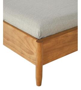 Łóżko z drewna sosnowego z zagłówkiem Windsor