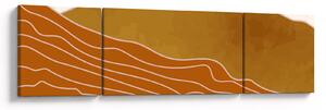 Obraz - Zachód słońca (170x50 cm)