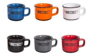 Ceramiczne kubki zestaw 6 szt. na espresso 30 ml Bistrot – Antic Line