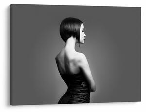 Obraz eleganckiej kobiety (70x50 cm)