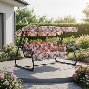 Huśtawka ogrodowa PATIO Parma Black Edition A101-23PB