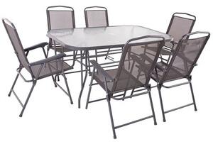 Zestaw mebli ogrodowych PATIO Bordeaux 47973 Antracytowy