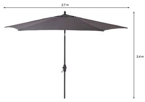 Zestaw mebli ogrodowych PATIO Bordeaux 47973 Antracytowy