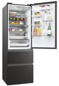 Lodówka HAIER HTW5618ENPT 3D No Frost 185cm Czarna