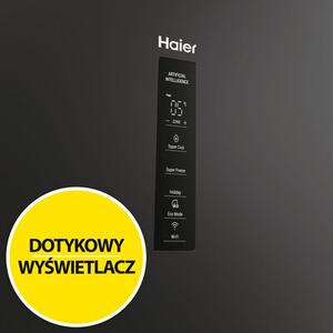Lodówka HAIER HTW5618ENPT 3D No Frost 185cm Czarna