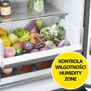 Lodówka HAIER HTW5618ENPT 3D No Frost 185cm Czarna