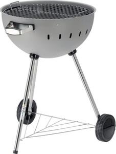 Grill ogrodowy węglowy YATO YG-20301 Zamykany, okrągły, na kółkach Szary
