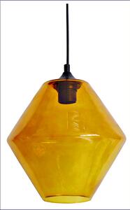 Pomarańczowa lampa wisząca do salonu - Z043-Jori