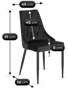 Stół Z Krzesłami Zestaw Okrągły 100cm Komplet Do Salonu Jadalni Kuchni