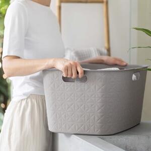 Kosz na pranie CURVER Softex 45L Beżowy