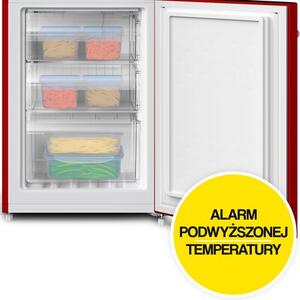 Lodówka AMICA FK3495.3FRAA Retro No frost 186.5cm Czerwony