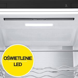 Lodówka LG GBV5250CEP No Frost 203cm Ciemny grafitowy LinearCooling DoorCooling+
