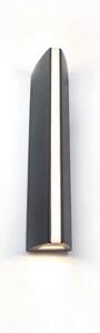 LEO Kinkiet elewacyjny LED przód-góra-dół czarny mat